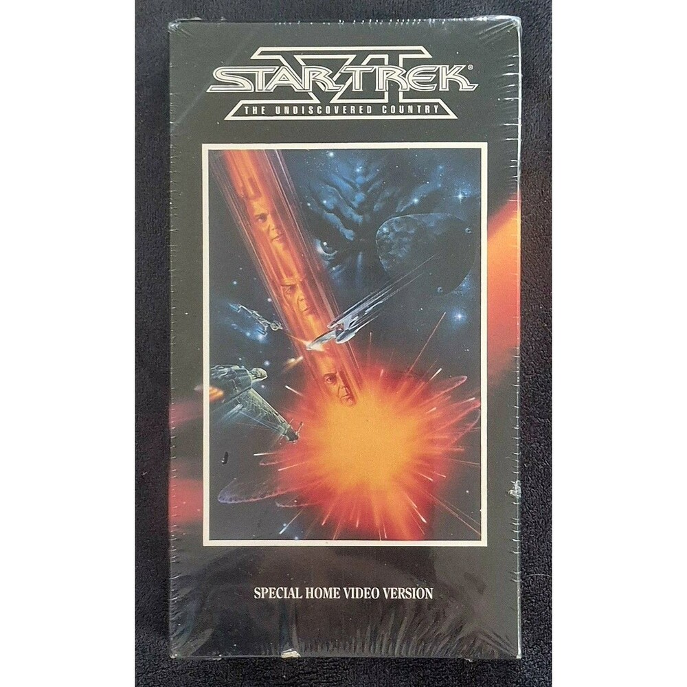Star Trek VI The Undiscovered Country Vhs Special Home Video Version New Sealed
